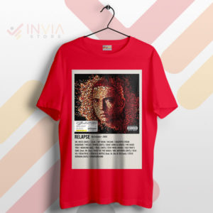 Back to the Beats Rock Eminem's Relapse Red T-Shirt