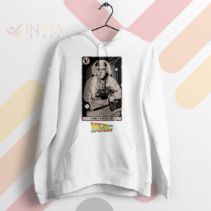 Back to the Future Tarot Doc Brown's White Hoodie