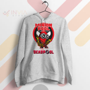 Banana Bomber The Minion Deadpool Sport Grey Hoodie
