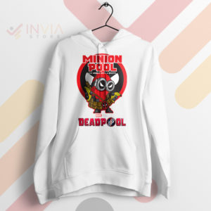 Banana Bomber The Minion Deadpool White Hoodie