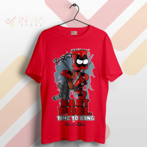 Bang with Bartpool Deadpool Bart Red T-Shirt