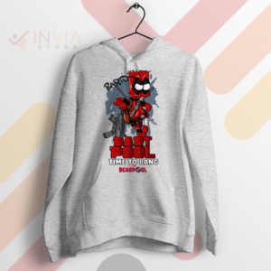 Bart Red Suit Ravager Deadpool Meme Sport Grey Hoodie