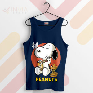 Beagle Bounty Snoopy Lucky Money Navy Tank Top