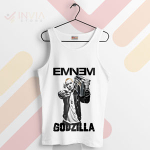 Beast Eminem's Godzilla Edition Swag White Tank Top