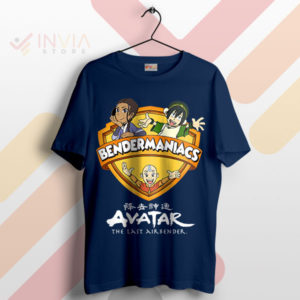 Bendermaniacs Avatar x Animaniacs Fusion Navy T-Shirt