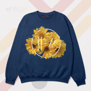 Blossom in Beat 21 Pilots Art Navy Sweatshirt