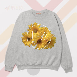 Blossom in Beat 21 Pilots Art Sport Grey Sweatshirt