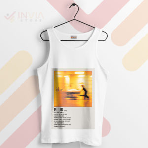 Blur '97 Album Tracklist Artwork Graphic Tank Top