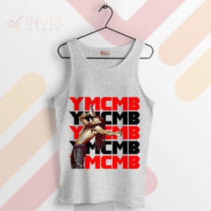 Boss Up Rock Lil Wayne YMCMB Sport Grey Tank Top