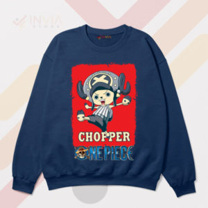Brave the Seas One Piece Chopper Navy Sweatshirt