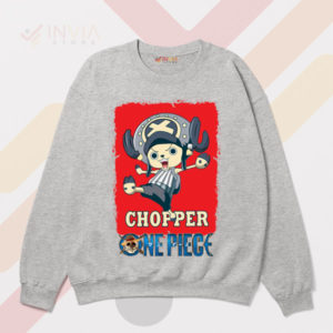 Brave the Seas One Piece Chopper Sport Grey Sweatshirt