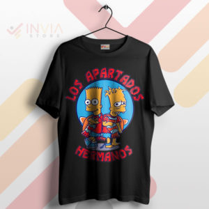 Breaking Bad Springfield Bart and Hugo Black T-Shirt