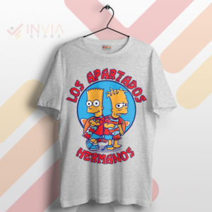 Breaking Bad Springfield Bart and Hugo Sport Grey T-Shirt