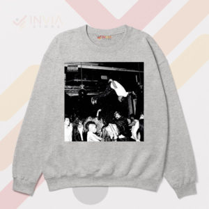 Carti's Revolution Die Lit Cover Art Sport Grey Sweatshirt