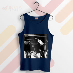 Carti's World Die Lit Album Cover Art Navy Tank Top