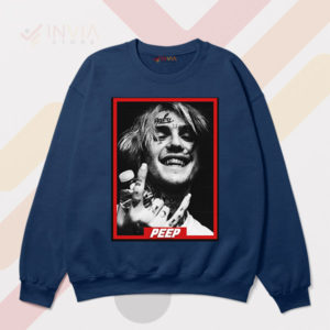 Cherish the Moment Lil Peep Smile Navy Sweatshirt