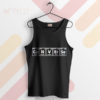 Chic Periodic Table Converse Style Tank Top