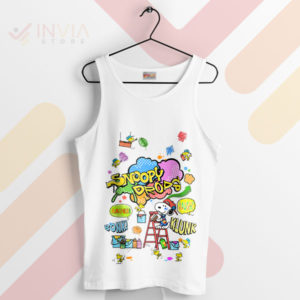 Chill Out with Snoopy Drops Graphic Tank Top