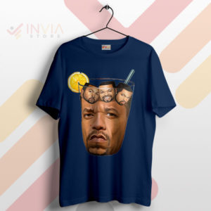 Chillin' with Ice Cube and Ice Tea Navy T-Shirt