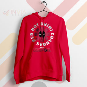Chimichangas and Chili Peppers Deadpool Red Hoodie
