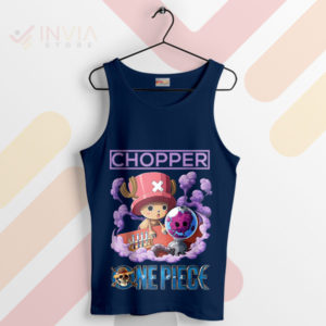 Chopper's Healing Quest One Piece Navy Tank Top