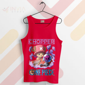 Chopper's Healing Quest One Piece Red Tank Top