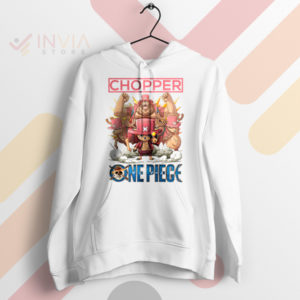 Chopper's Journey to Pirate Legend White Hoodie