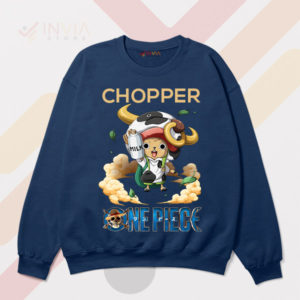 Chopper's Odyssey One Piece Graphic Navy Sweatshirt