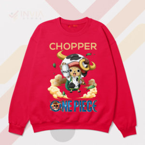 Chopper's Odyssey One Piece Graphic Red Sweatshirt