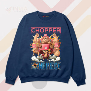 Chopper's Quest for the Grand Line Navy Sweatshirt