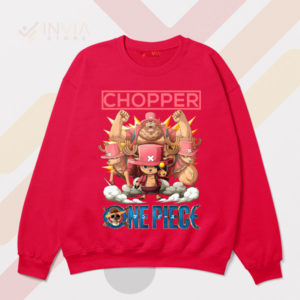 Chopper's Quest for the Grand Line Red Sweatshirt