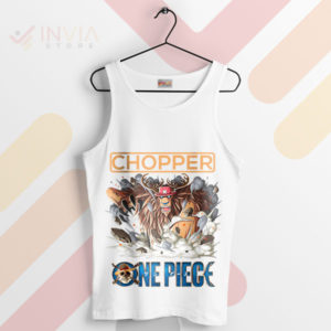 Chopper's Wild Ride One Piece White Tank Top