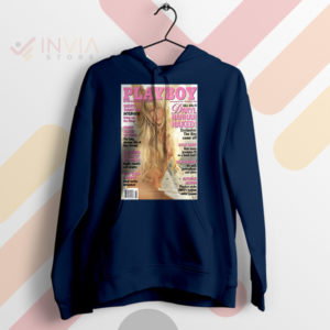 Cinema Sensation Daryl Hannah Playboy Navy Hoodie