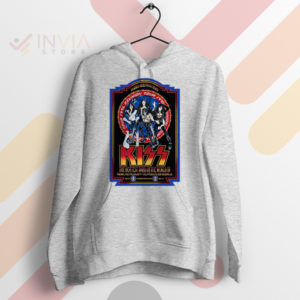 Classic Concert Kiss Reunion Tour '96 Sport Grey Hoodie