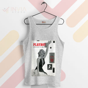 Collector's Edition Playboy 1953 Marilyn Sport Grey Tank Top