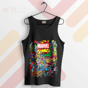 Comic Book Chaos Marvel Character Tank Top