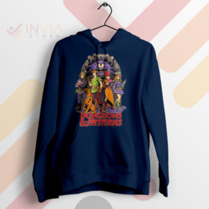 Conquer Dungeons in Style Scooby-Doo Navy Hoodie