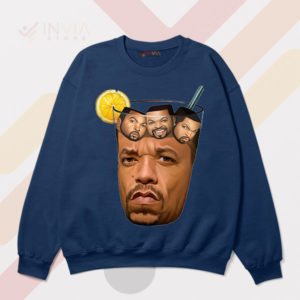 Cool Collab Ice Cube and Ice Tea Navy Sweatshirt
