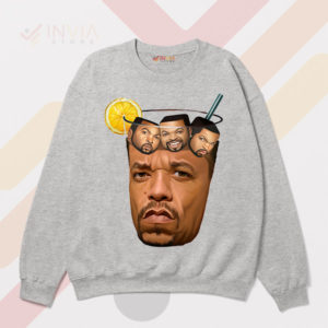 Cool Collab Ice Cube and Ice Tea Sport Grey Sweatshirt