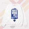 Cool TARDIS Nike Just Who It Sweatshirt