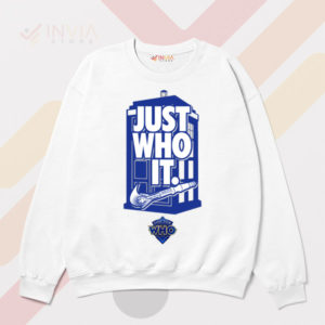 Cool TARDIS Nike Just Who It Sweatshirt