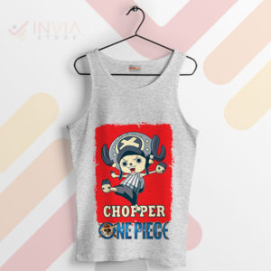 Cute Chopper Set Sail with Friends Sport Grey Tank Top