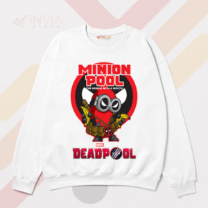 Deadly Despicable Minion Pool White Sweatshirt