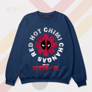 Deadpool's Chili Peppers Adventure Navy Sweatshirt