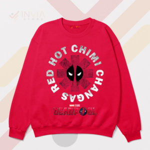 Deadpool's Chili Peppers Adventure Red Sweatshirt