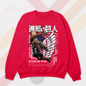 Defend to the End Connie Springer Red Sweatshirt