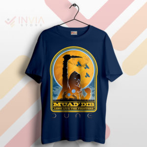 Desert Prophet Muad'Dib Dune Navy T-Shirt