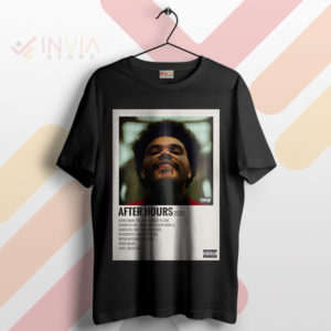 Dive into The Weeknd After Hours Black T-Shirt