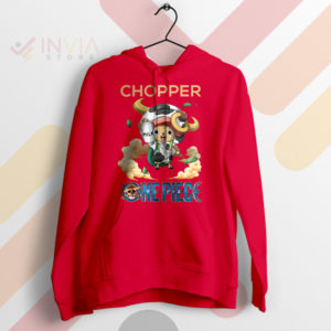 Doctor's Duty Chopper's Crew Graphic Red Hoodie
