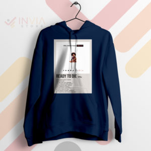 Dope Beats Biggie Ready to Die Tracklist Navy Hoodie